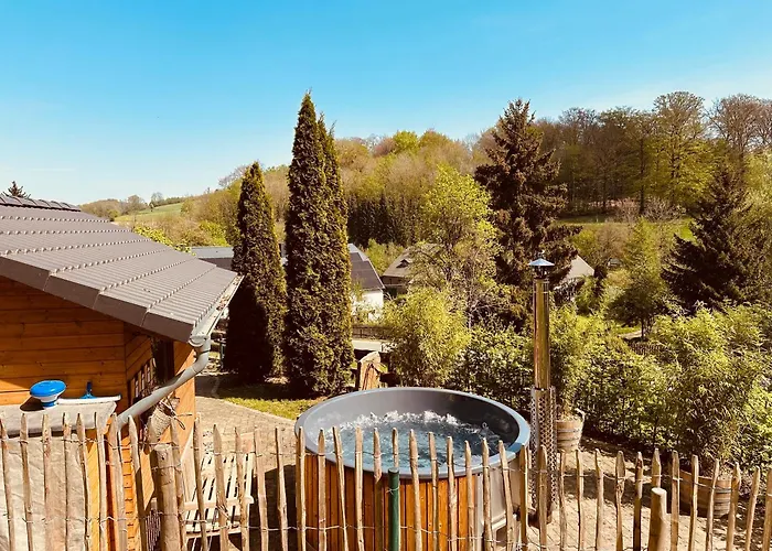 Apartmán Am Wald Mit Garten & Hot-tub & Alpakas Meschede