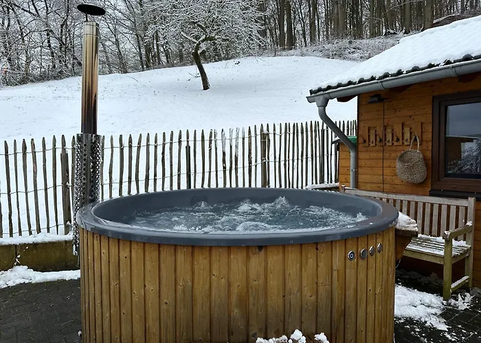 Apartmán Am Wald Mit Garten & Hot-tub & Alpakas Meschede